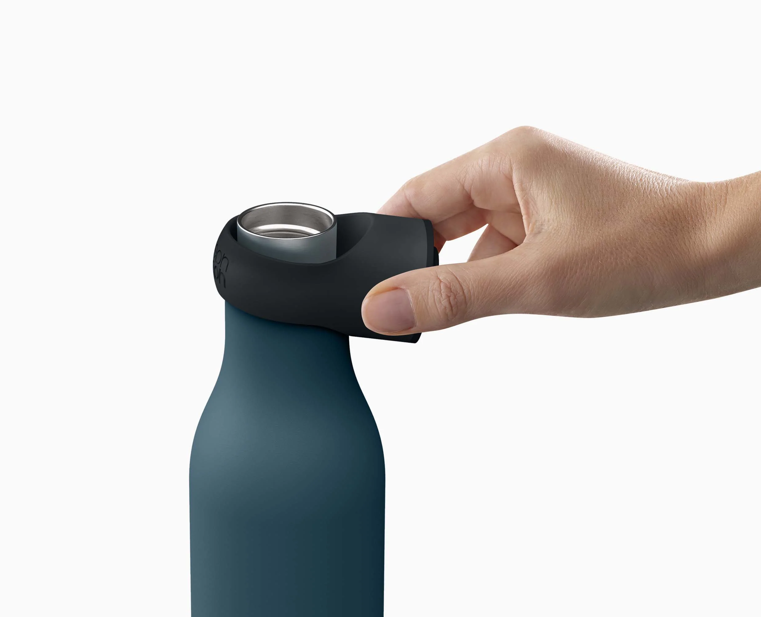 2-piece Blue Travel Mug & Bottle Set - Image 5