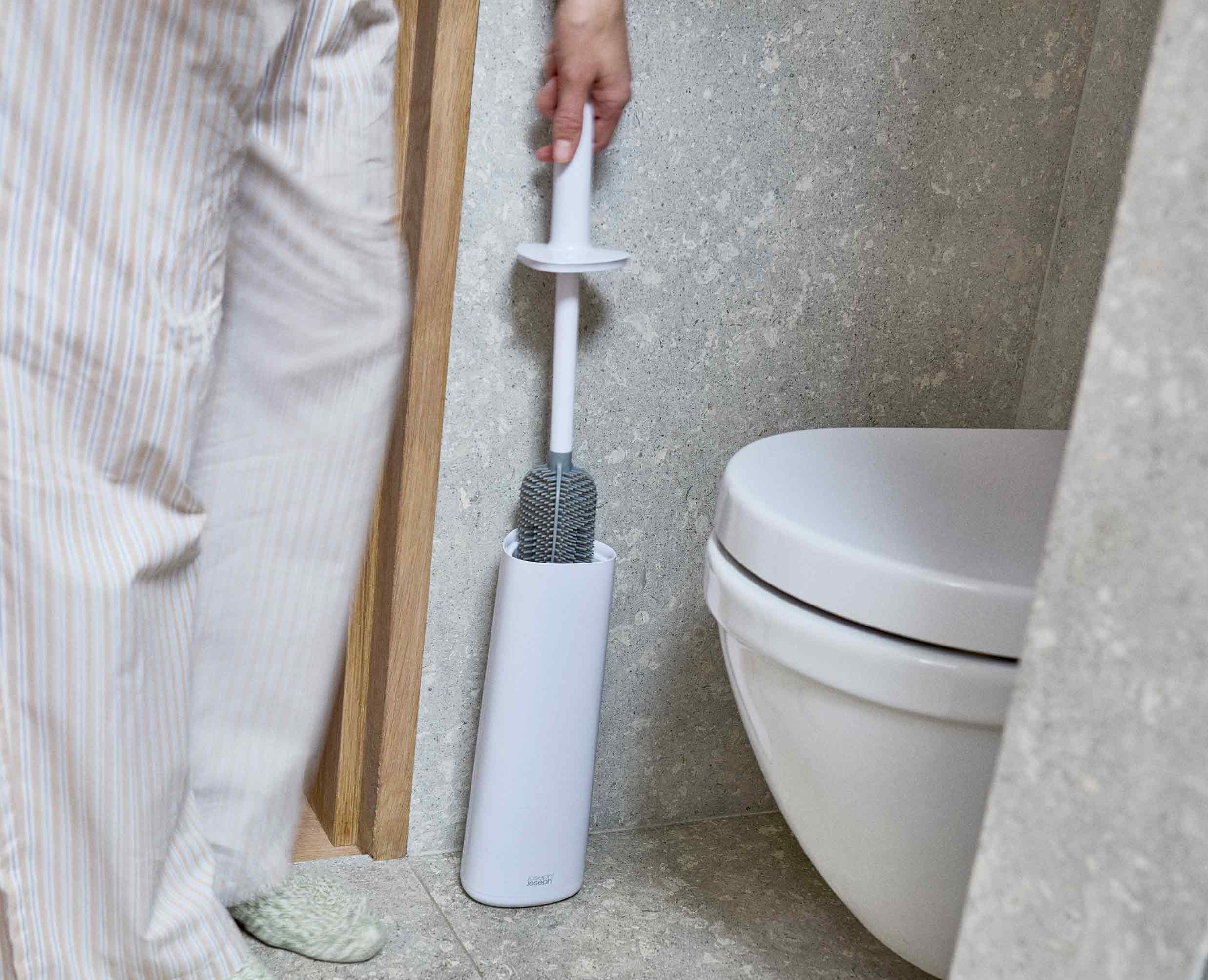 Flex™ 360 Gloss White Toilet Brush - Image 2