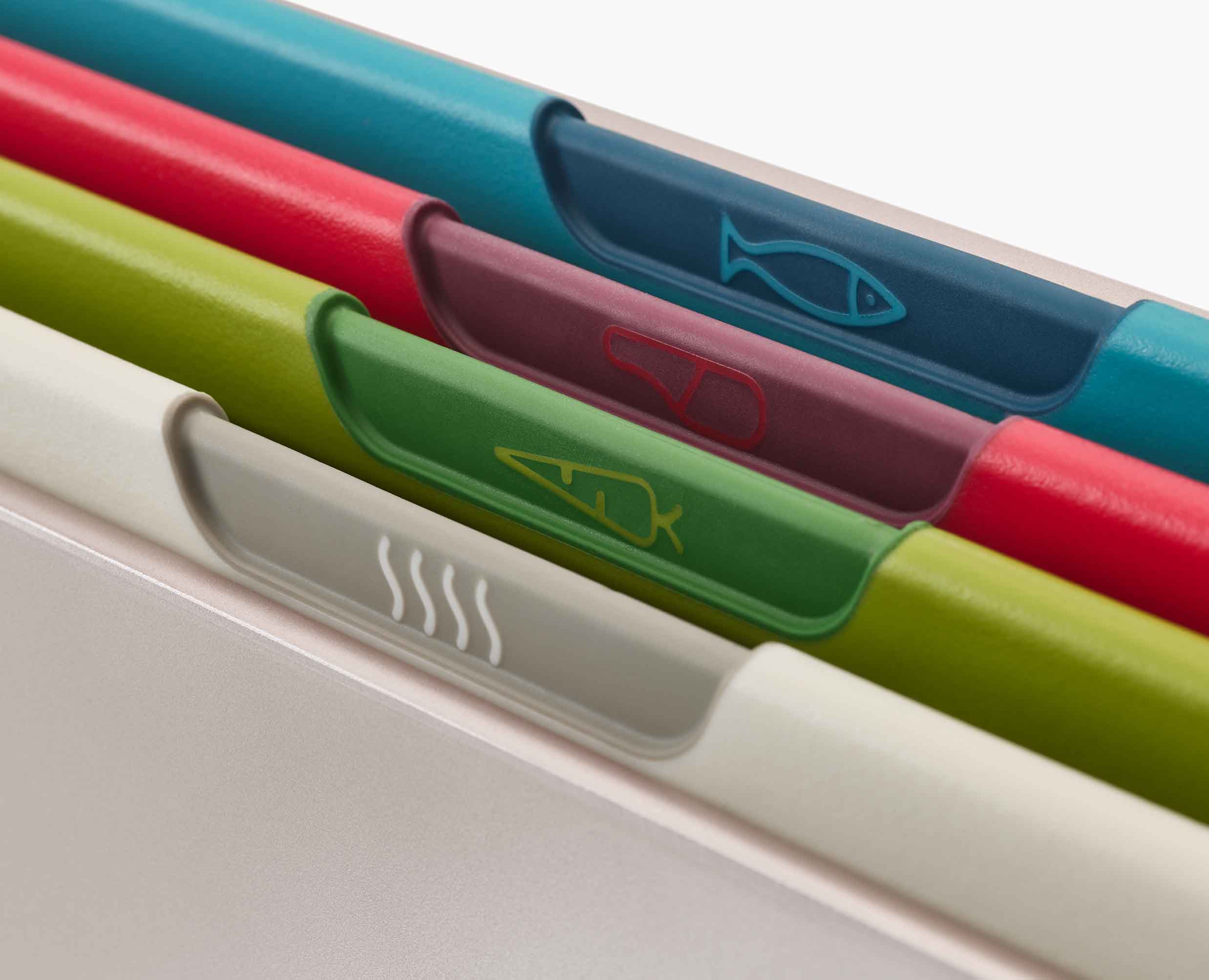 Folio™ Icon 4-piece Multicolour Chopping Board Set Regular - Image 4