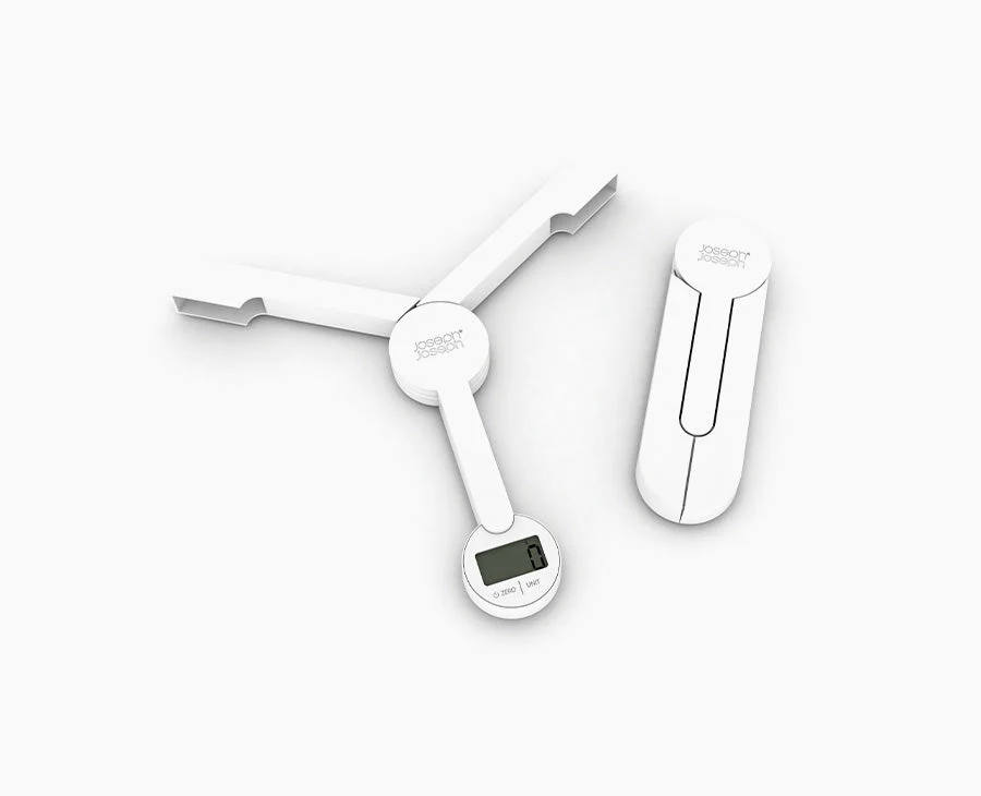TriScale™ Digital White Kitchen Scales