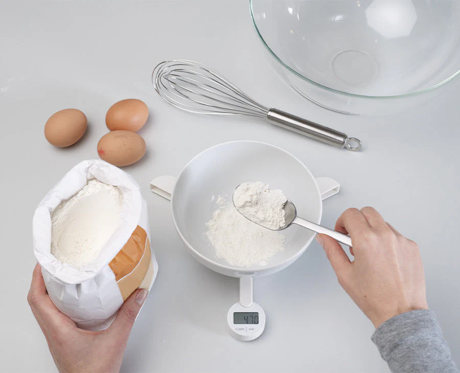 TriScale™ Digital White Kitchen Scales - Image 2